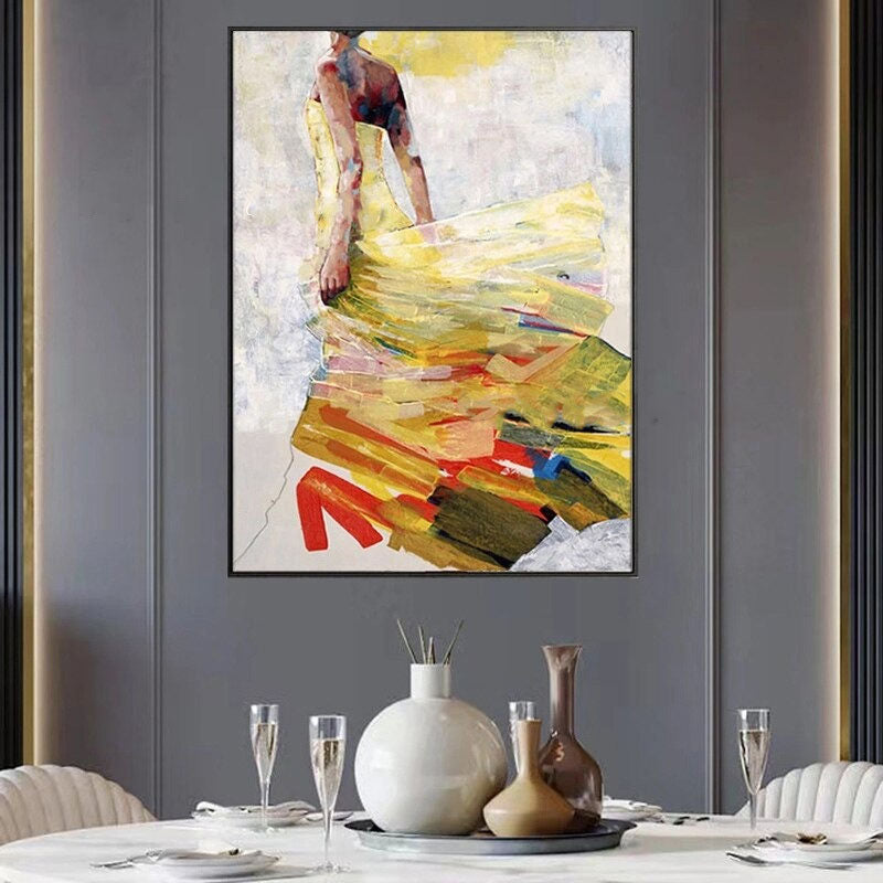 Elegance Hand Painted Canvas