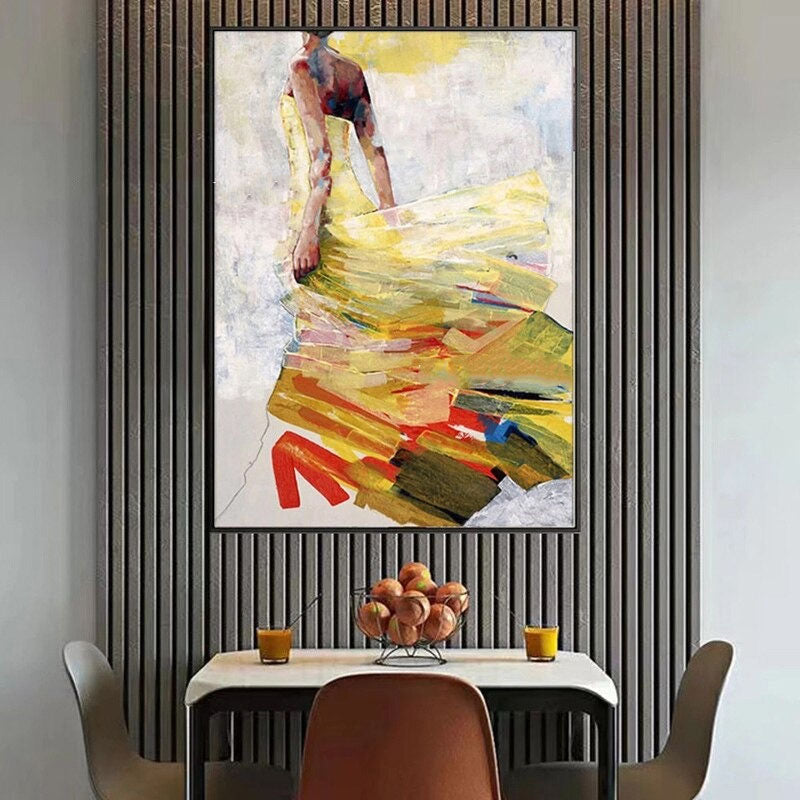 Elegance Hand Painted Canvas