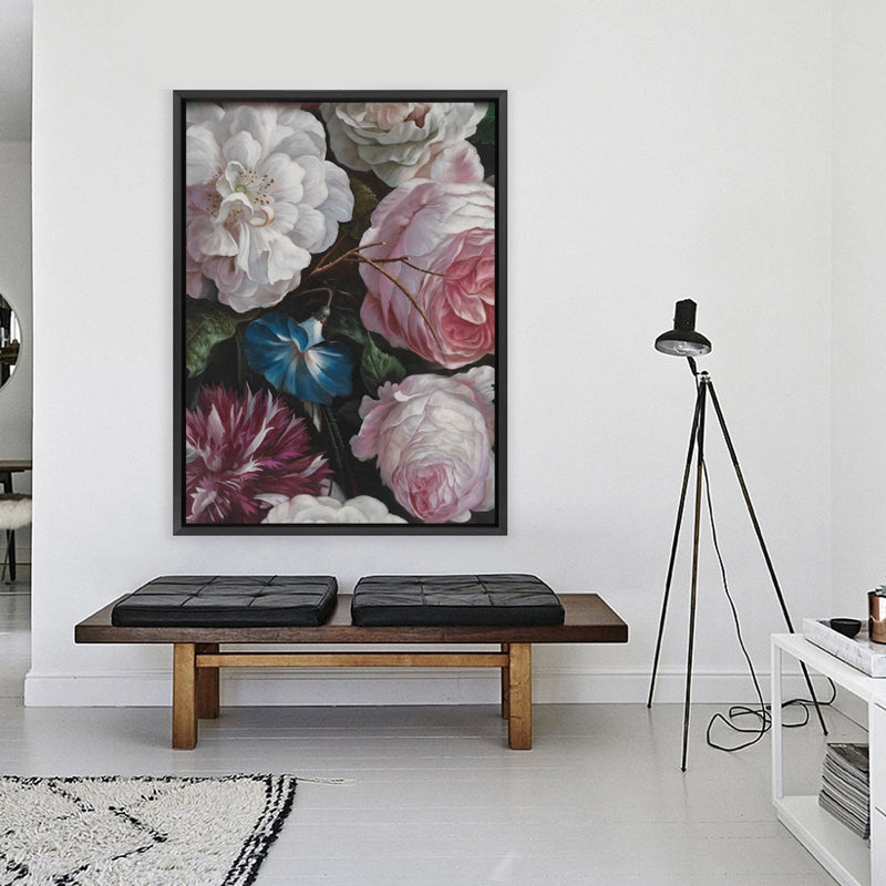 Floral Peonies Wall Art Canvas Decorative Pictures Poster Print Wall Art Room Decor