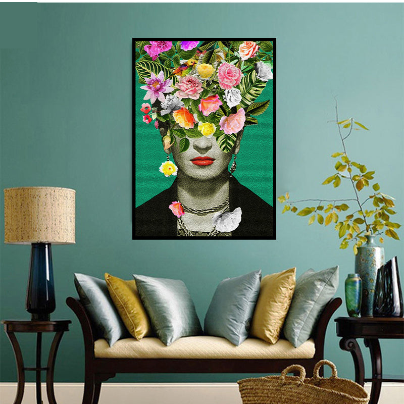Frida Kahlo Wall Art Canvas Decorative Pictures Poster Print Wall Art Room Decor
