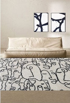 Frontage Abstract Rug