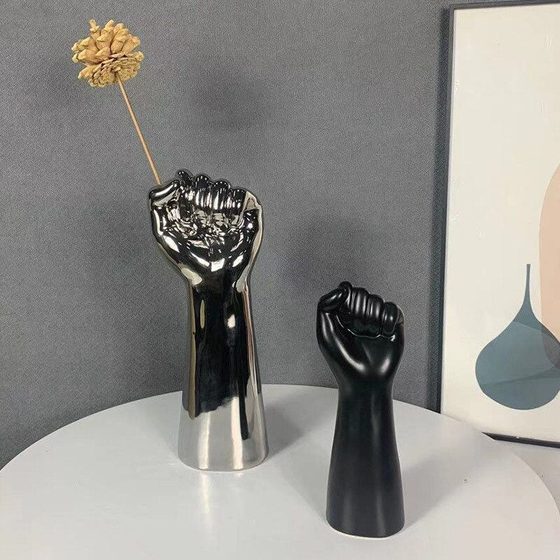 Franklin Fist Statue