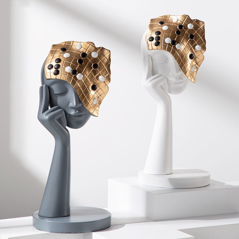 Gina Golden Thoughts Statues