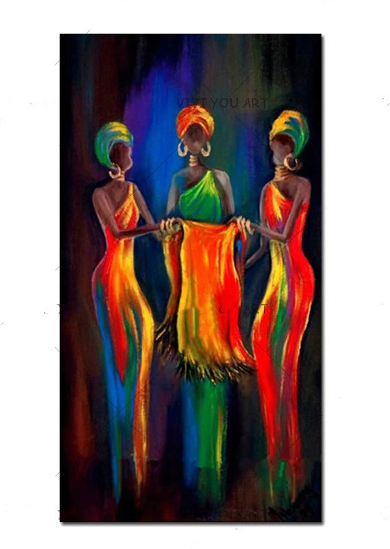 Glamorous Hand Painted Canvas