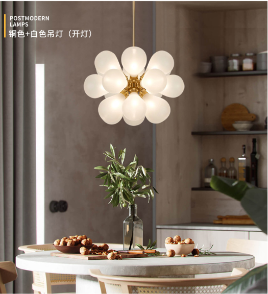 glass vintage pendant light