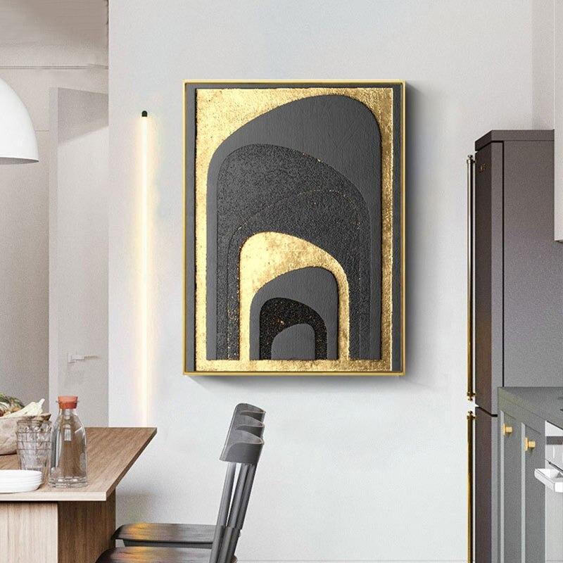 Goa Golden Archway Canvas Prints