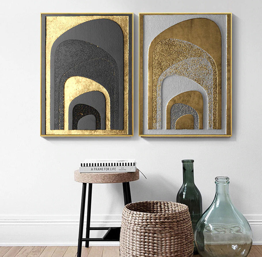 Goa Golden Archway Canvas Prints