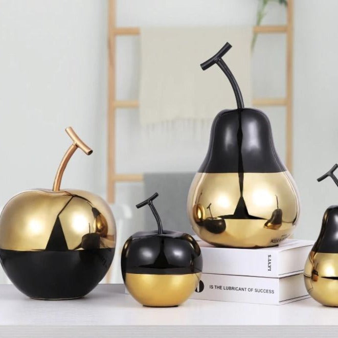 Gala Golden Fruit Statues