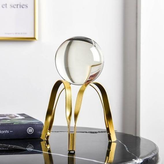 Gracielle Gazing Sphere Modern Statues