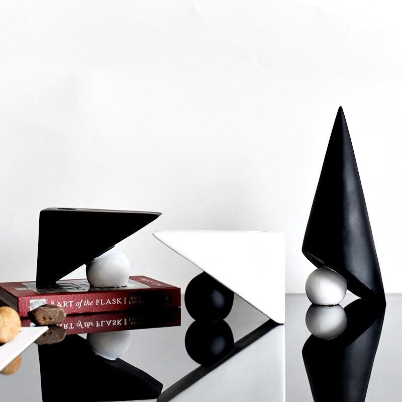 Grant Geometric Candle Holders