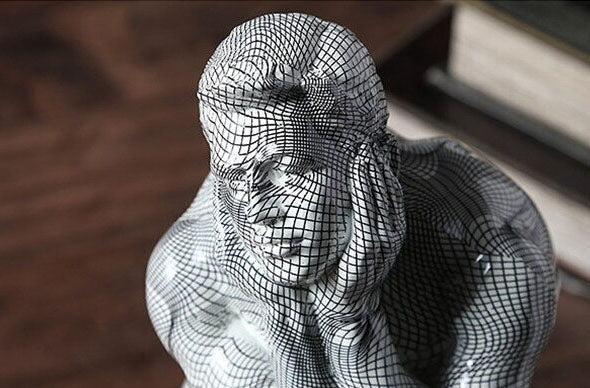 Graphica Thinker Statue