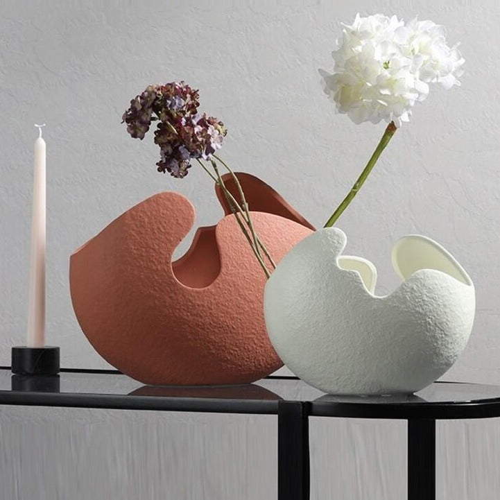 Hani Color Cracked Egg Vases