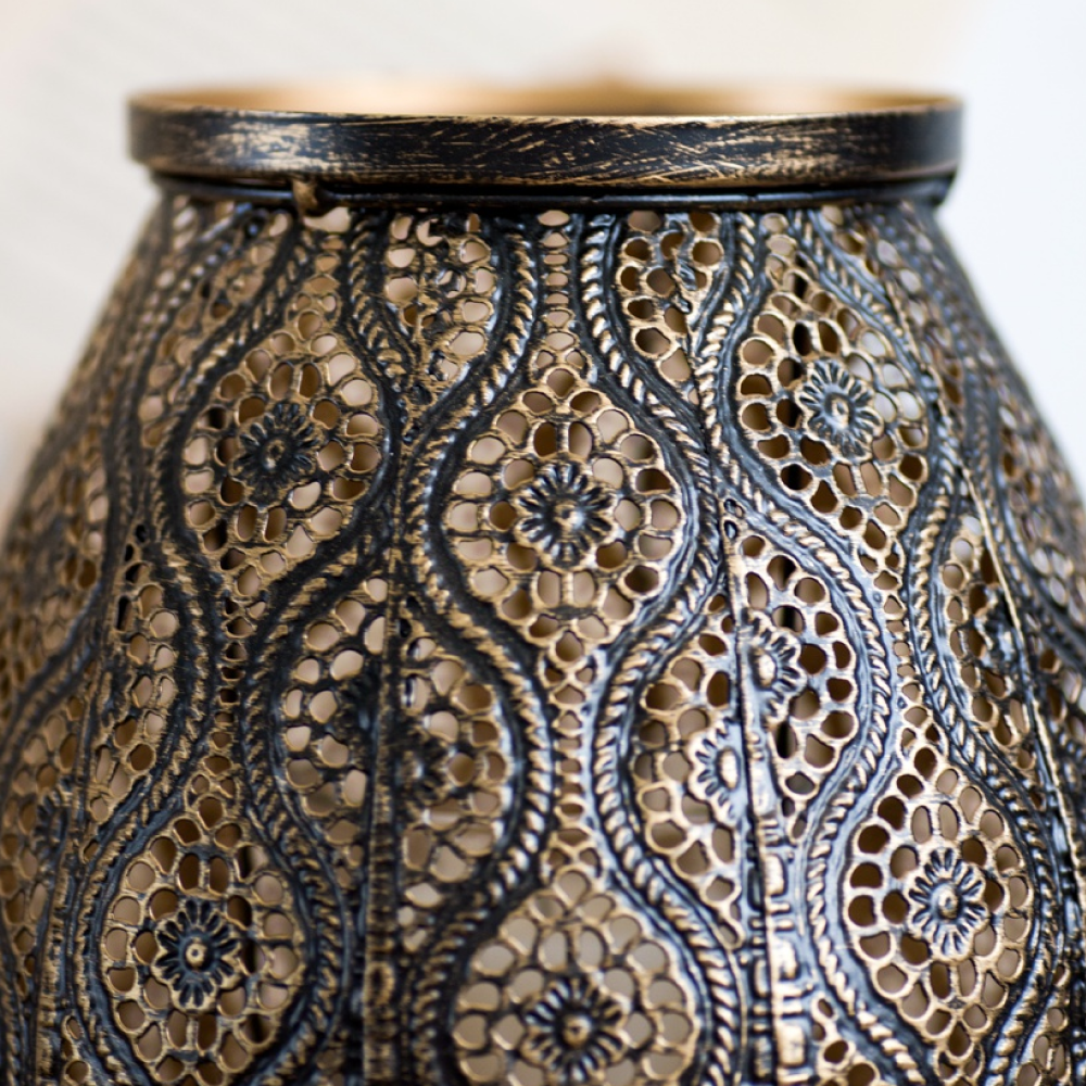 Hila Patterned Vintage Candle Holder