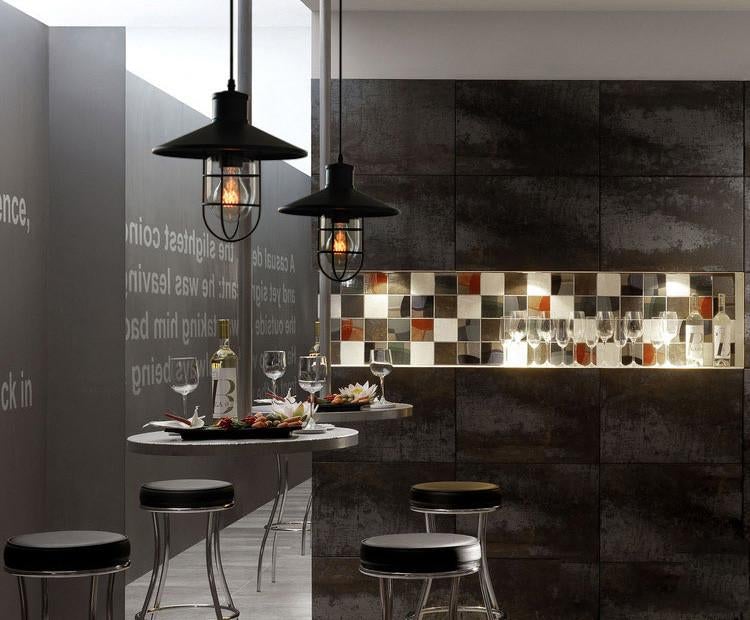 Harbour Industrial Rustic Pendant Light