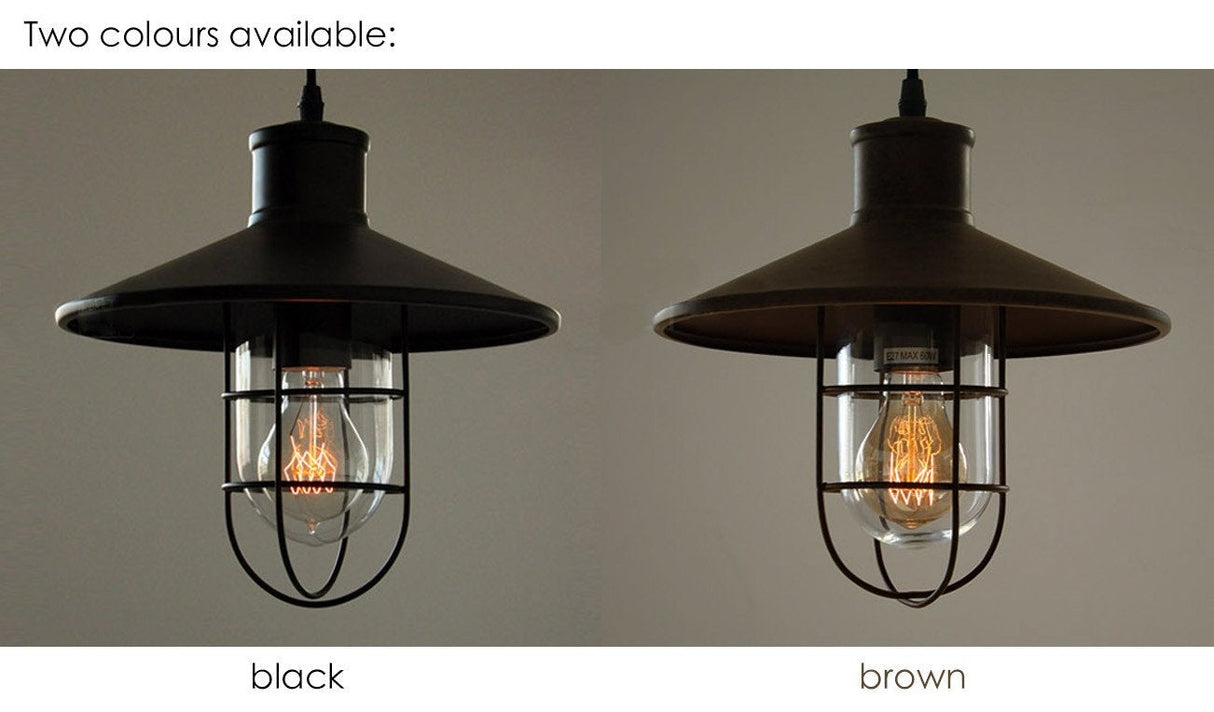 Harbour Industrial Rustic Pendant Light