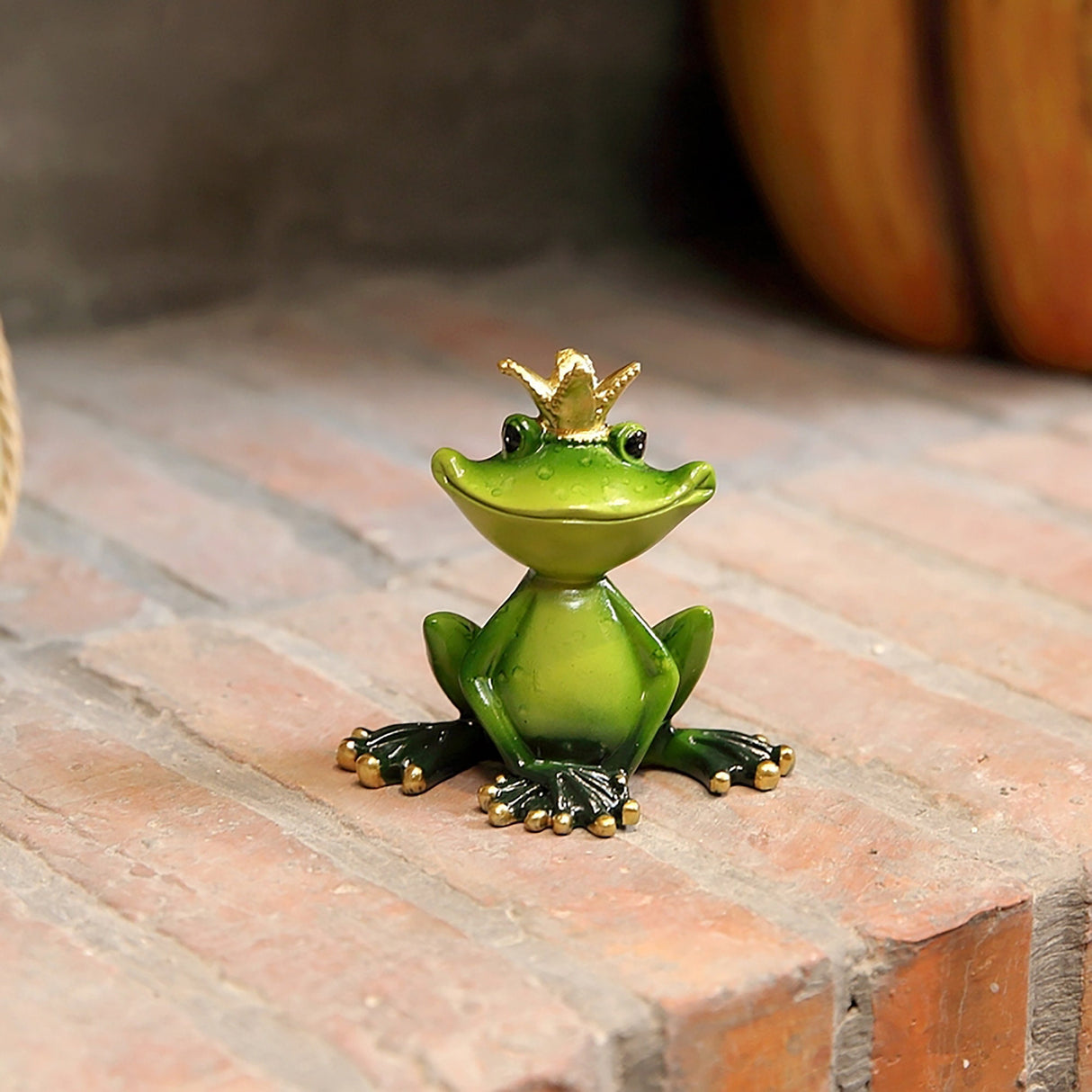 American country cute shape yoga frog decoration ornament crafts decoration creative funny handmade garden decoration children's room decor