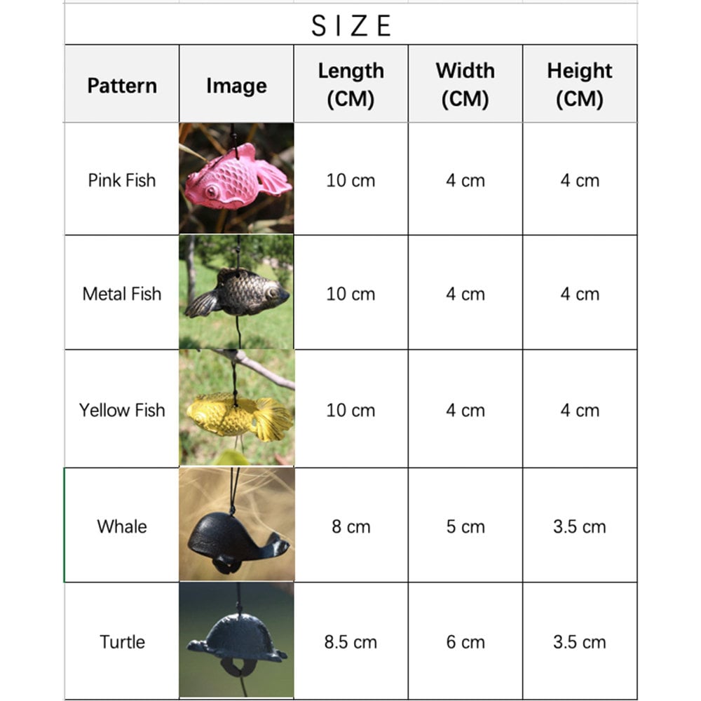 Japanese Style Wind Chime Wind Bell Ring, Cute Animal Shape Metal Chime, Traditional Eastern Oriental Zen Home Garden Decoration