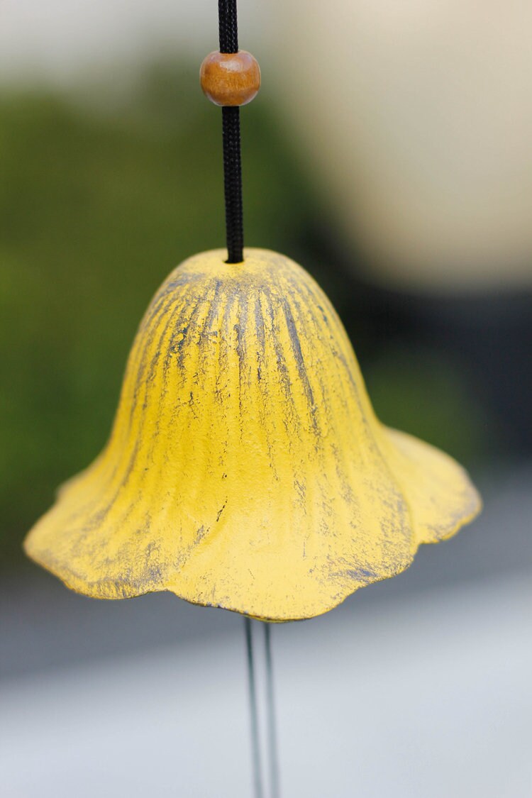 Hummingbird Wind Chime, Iron Metal Bell Ring, Cute Animal Style Metal Chime, Traditional Eastern Oriental Zen Home Garden Decoration
