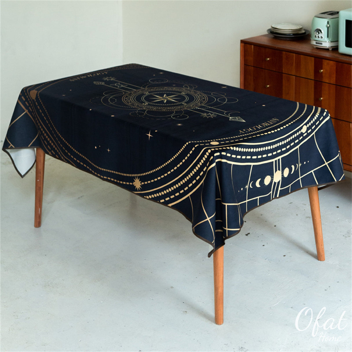 Nordic Tarot Card Tablecloth Home Fabric Classical Waterproof Deck Tablecloth Rectangle Tarot Tablecloths for Home Decor