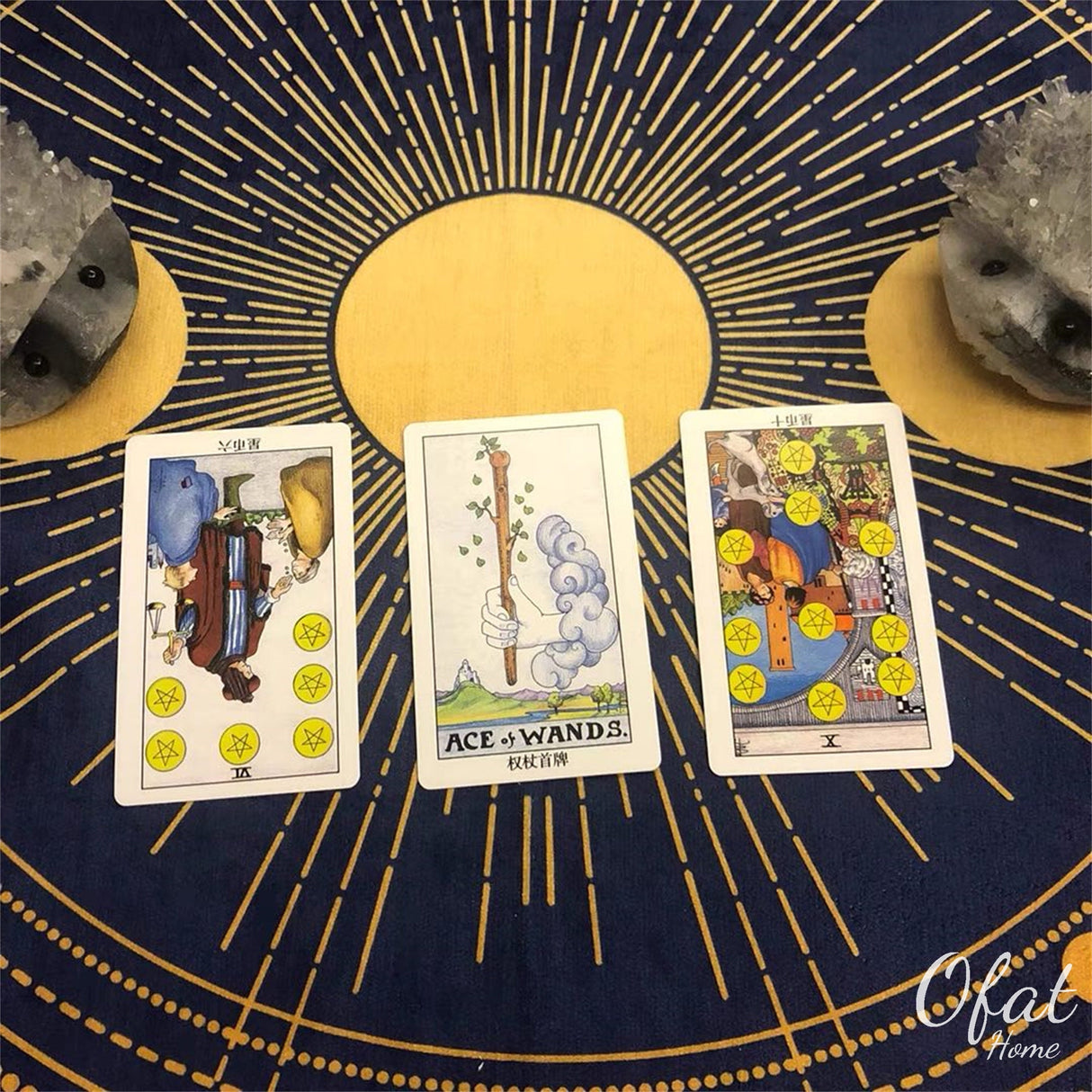 Nordic Tarot Card Tablecloth Home Fabric Classical Waterproof Deck Tablecloth Rectangle Tarot Tablecloths for Home Decor