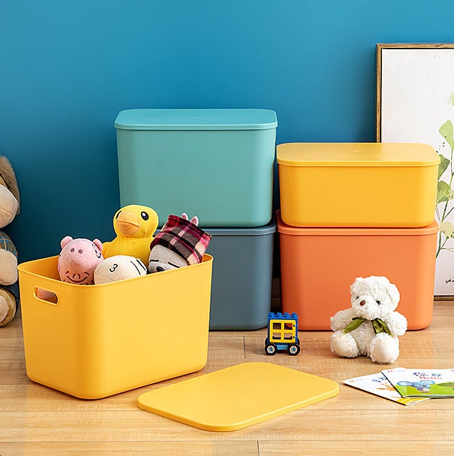 Pastel Coloured Storage Boxes