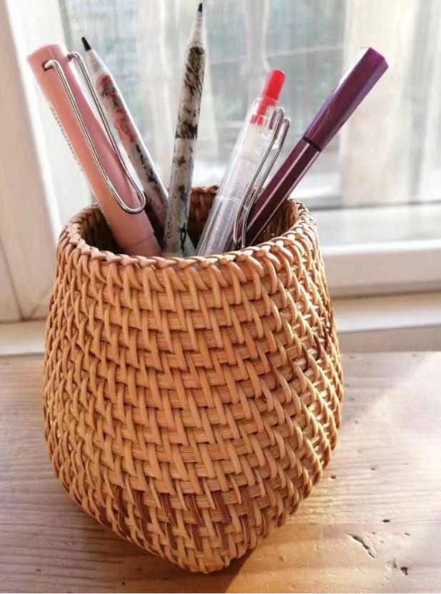 Natural Eco-Friendly Rattan Woven Storage Basket
