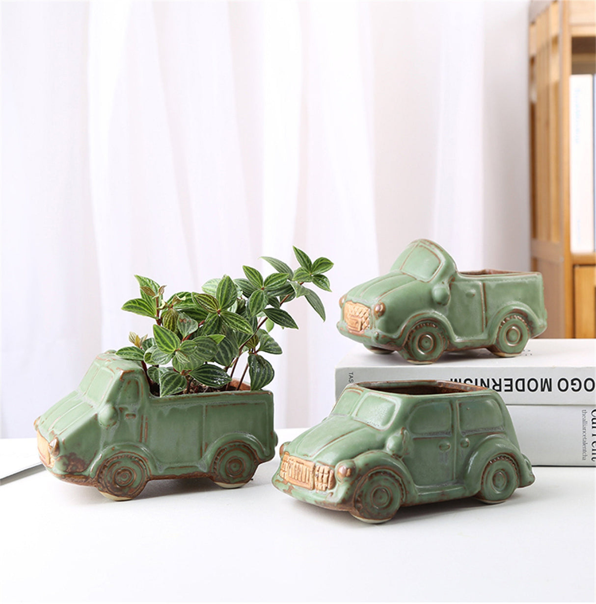 Planters|Ceramic Succulent Planters|Cat Ornaments|Office Decoration|Home Decoration|Modern Planters