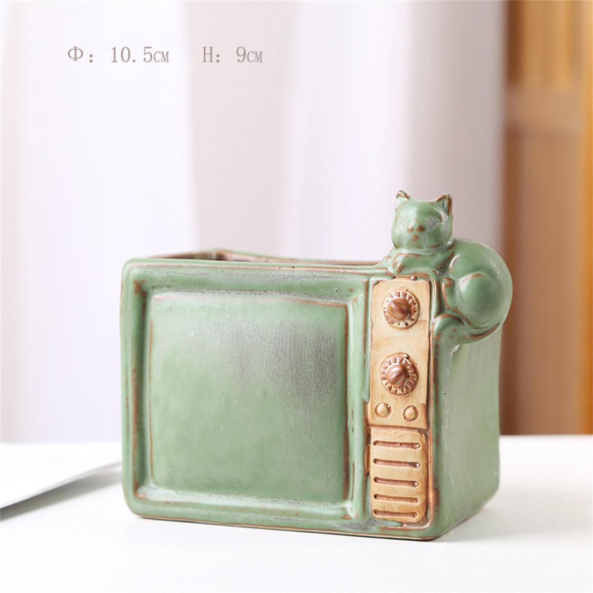 Planters|Ceramic Succulent Planters|Cat Ornaments|Office Decoration|Home Decoration|Modern Planters