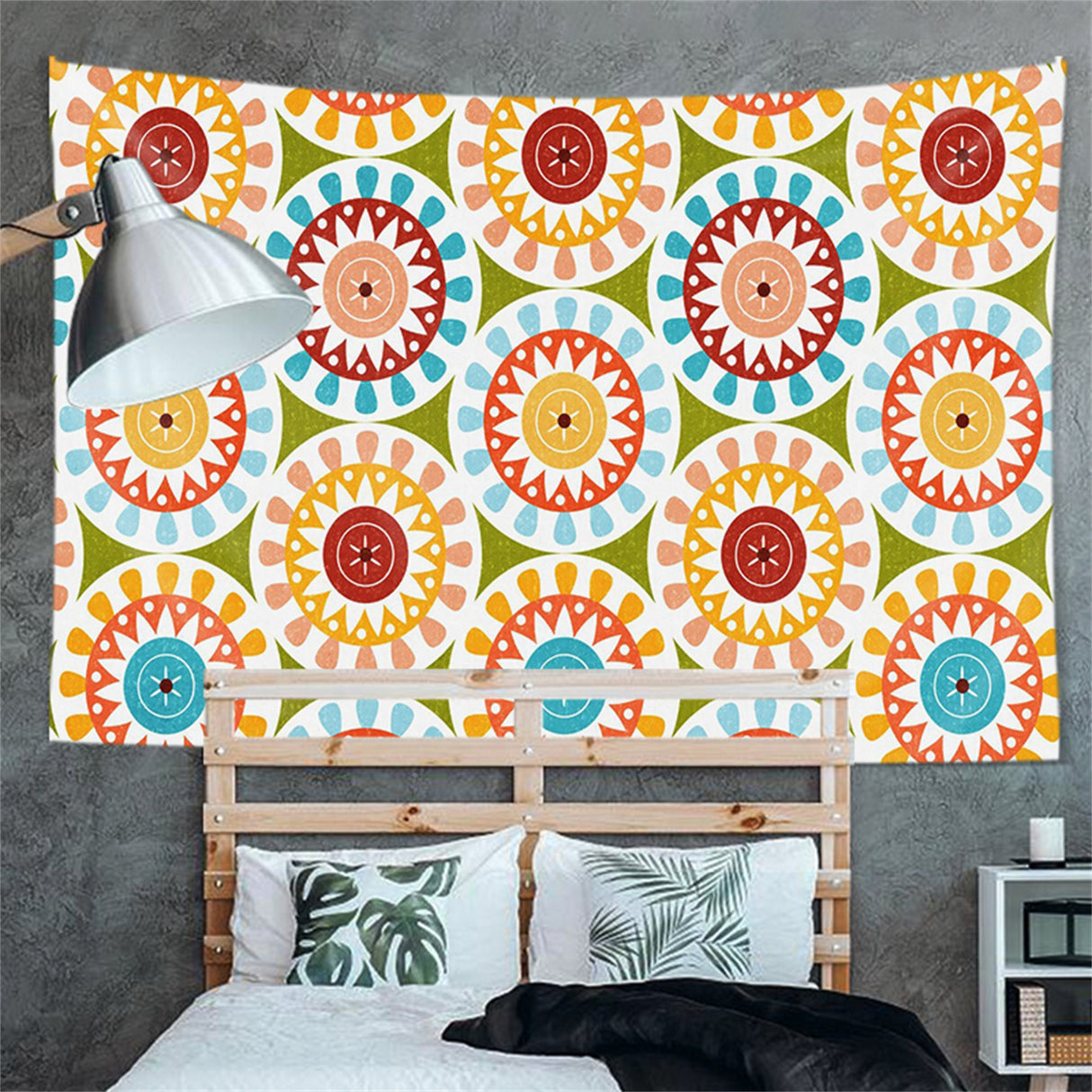 Bohemian Tapestries Colorful Hippy Wall Hanging for Room, landscape for Living Room,Bedroom,Dorm