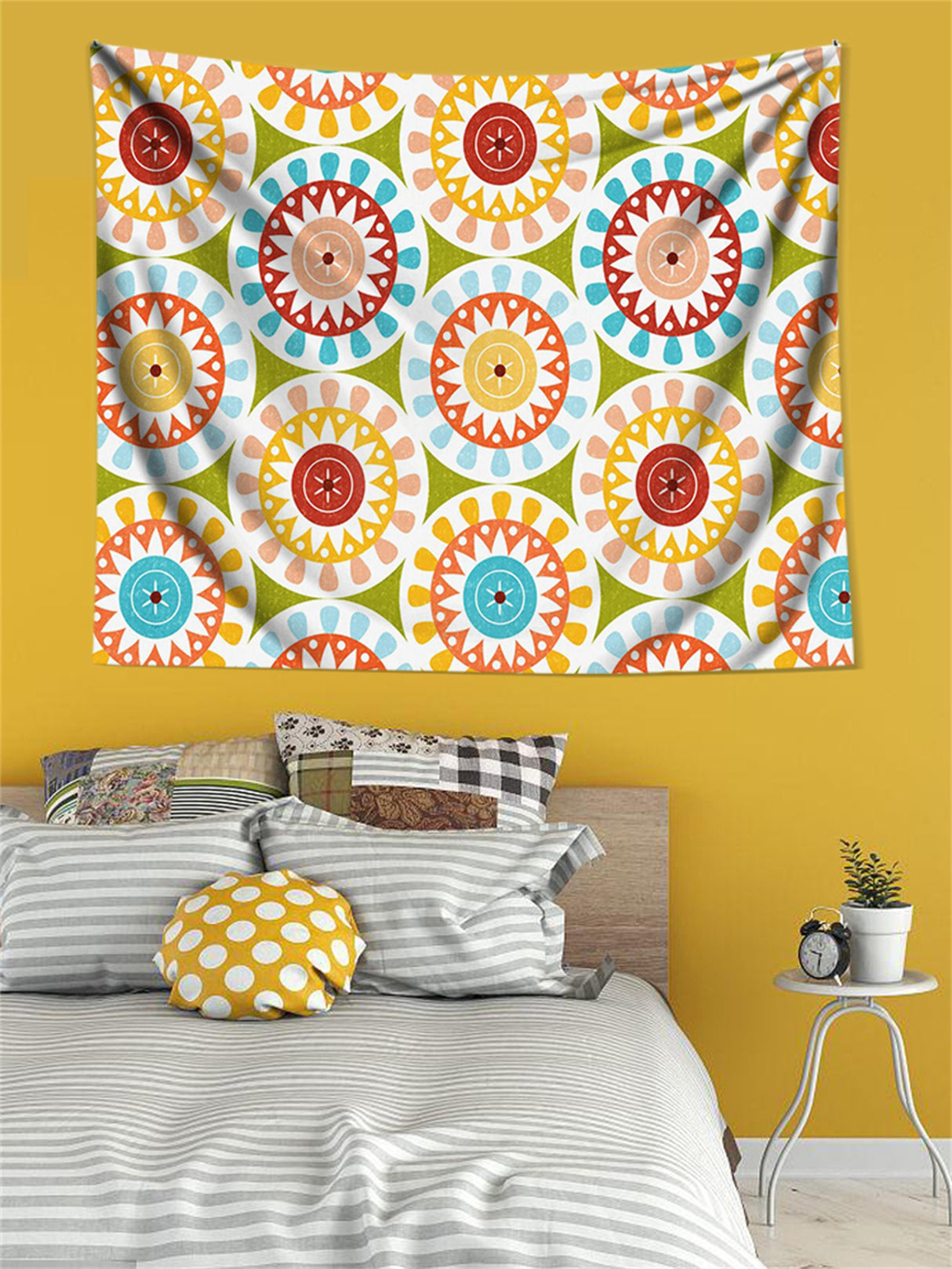 Bohemian Tapestries Colorful Hippy Wall Hanging for Room, landscape for Living Room,Bedroom,Dorm