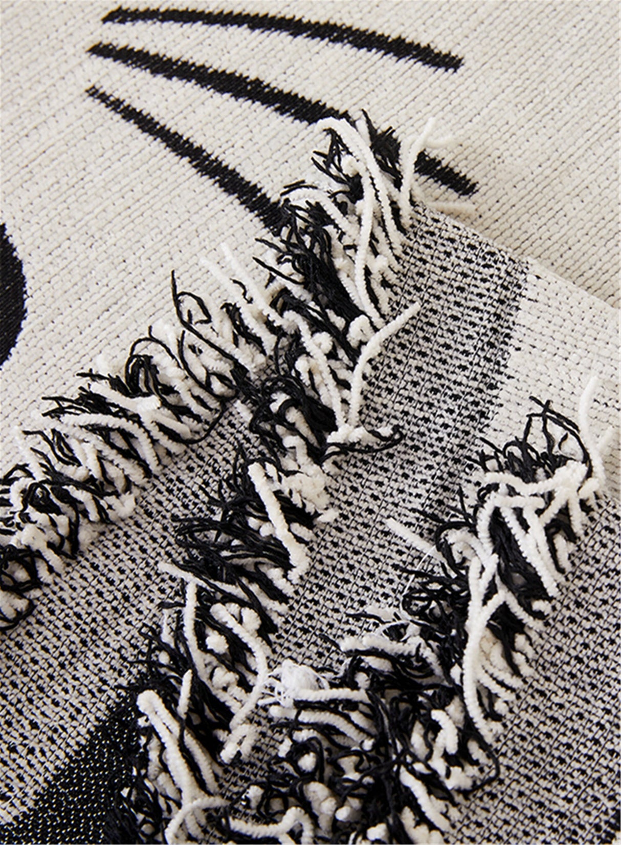 Cute Cartoon Cat Sofa Slipcover With Tassels,Non-Slip Sofa Cover,Chenille Couch Cover,Sofa Blanket Cover,Pet Furniture Protector