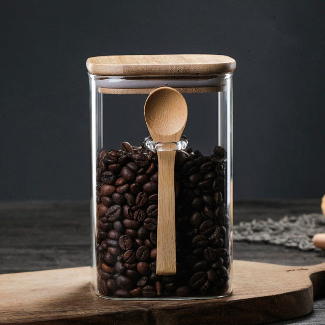 Jansen Storage Jars with Spoon