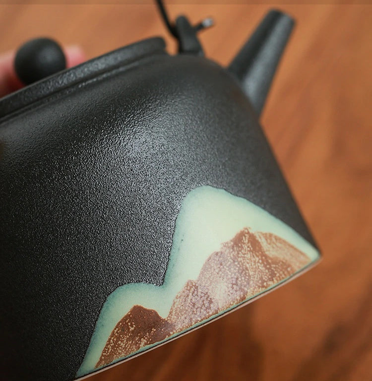 Distant Mountain Teapot