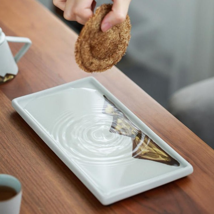 Distant Mountain Tea Tray