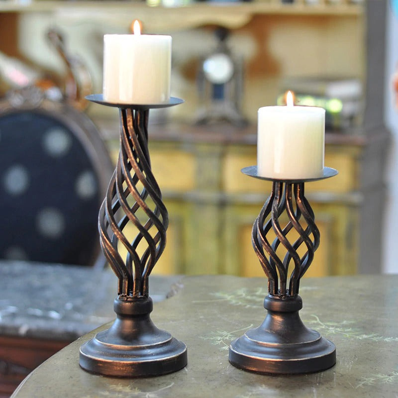 Joplin Retro Candle Holders