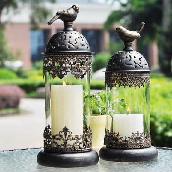 Katelyn Bird Cage Candle Holder