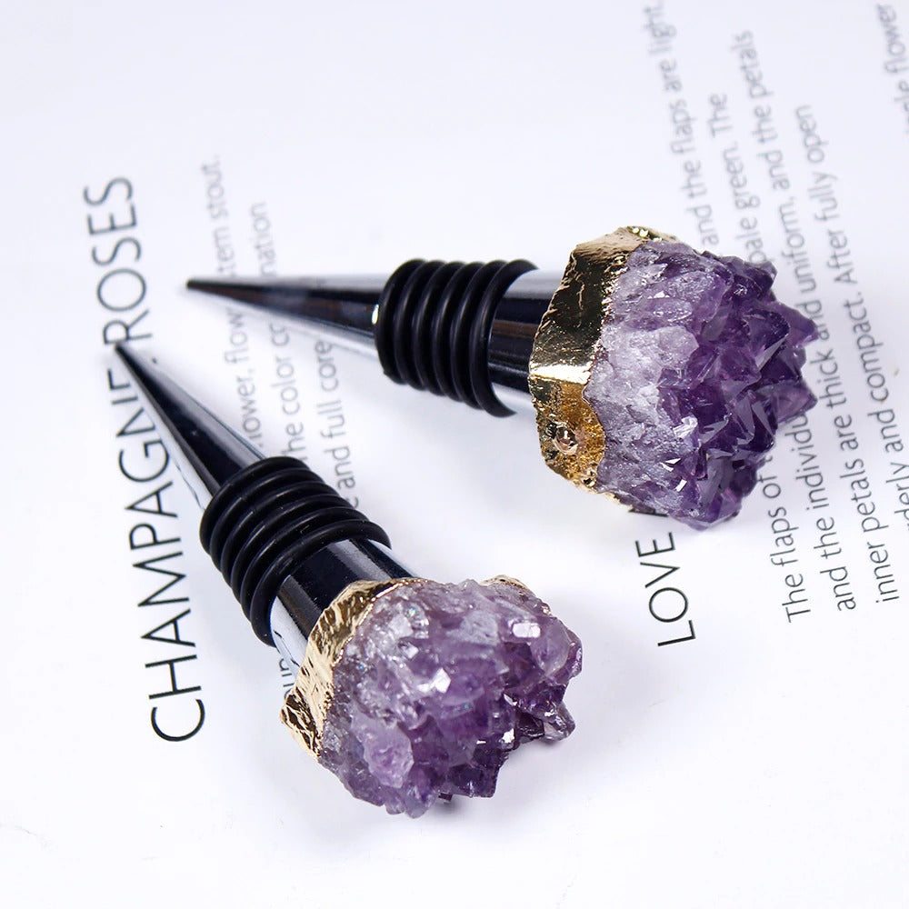 Kaya Amethyst Wine Stopper
