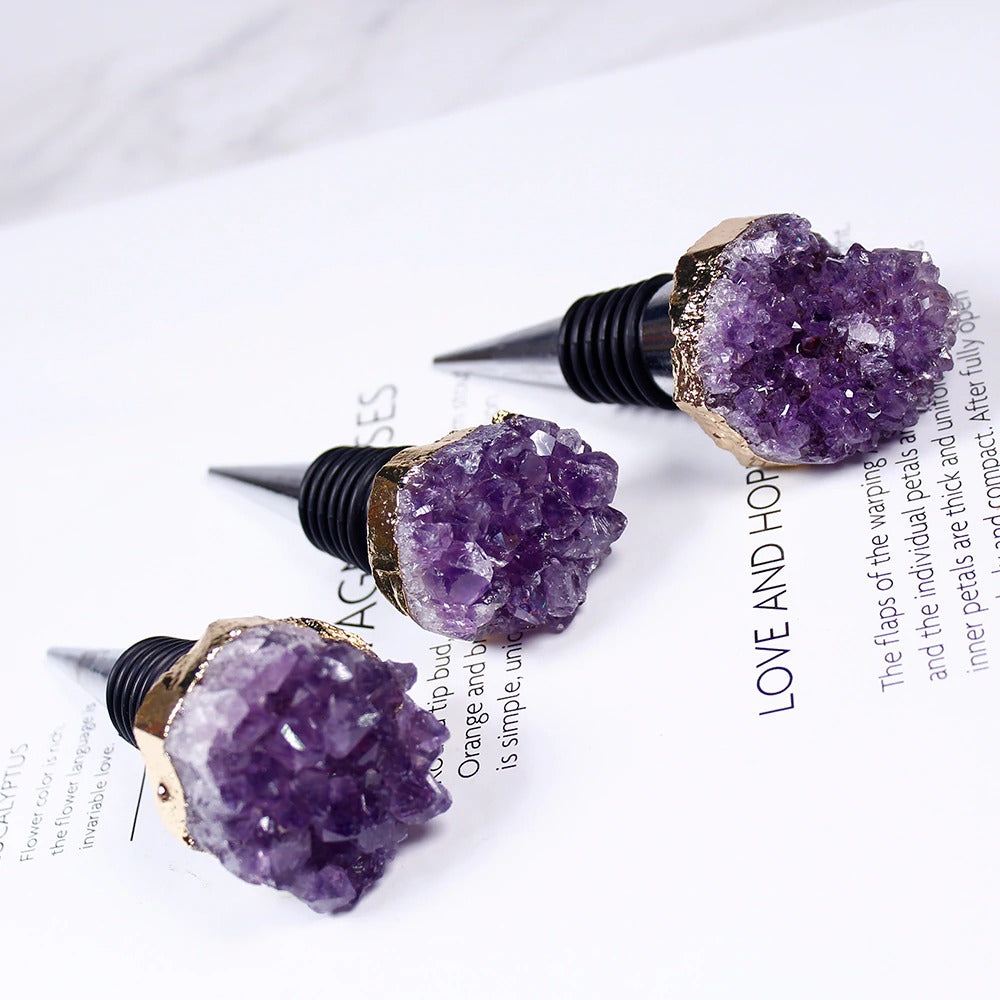 Kaya Amethyst Wine Stopper