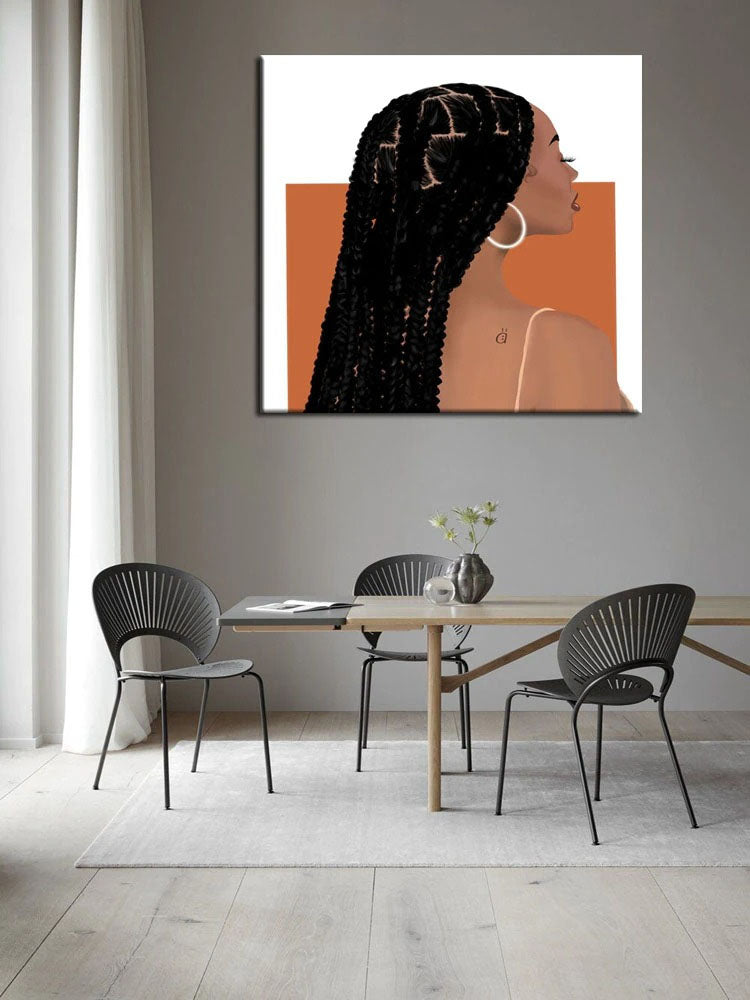 Khari Hand Painted Canvas