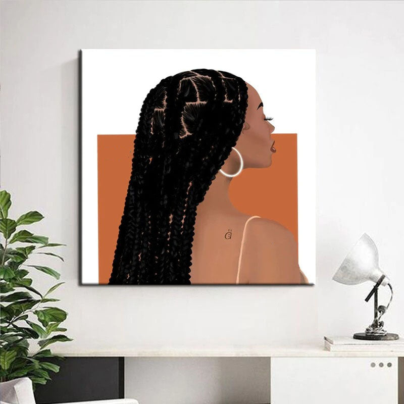 Khari Hand Painted Canvas