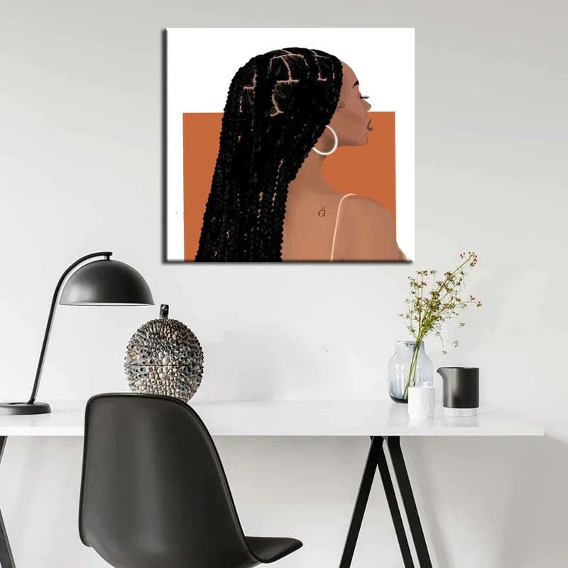 Khari Hand Painted Canvas