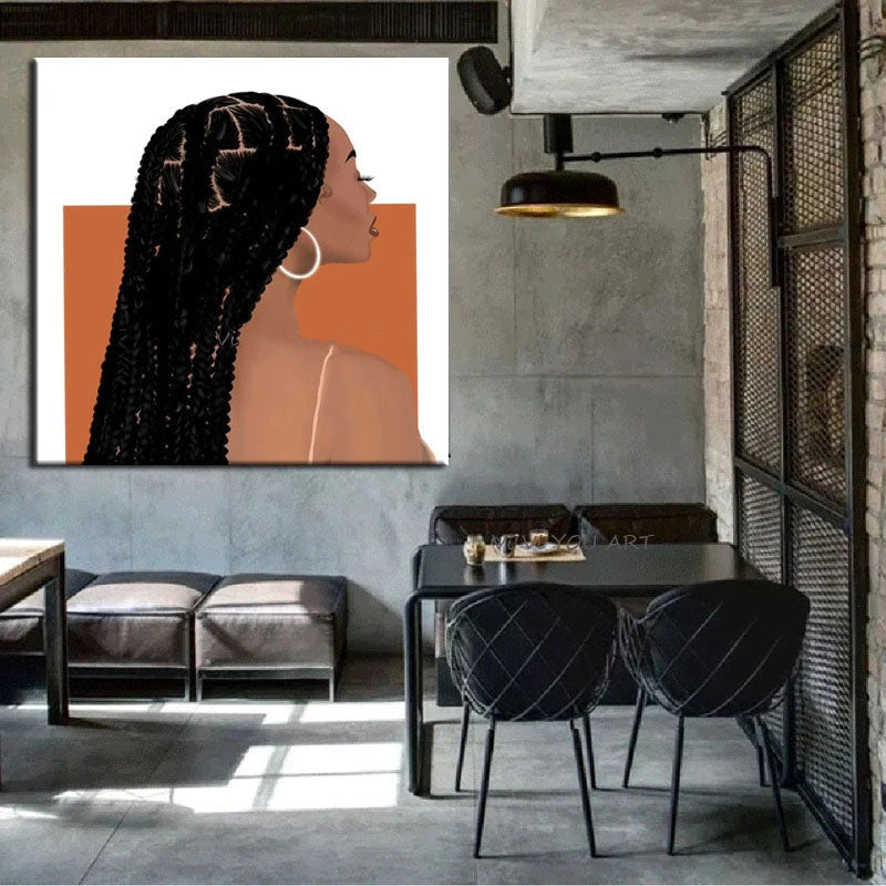 Khari Hand Painted Canvas