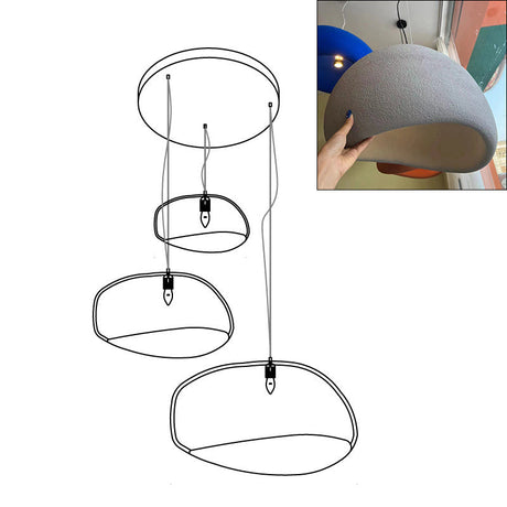 khmara Rough Combination Chandelier