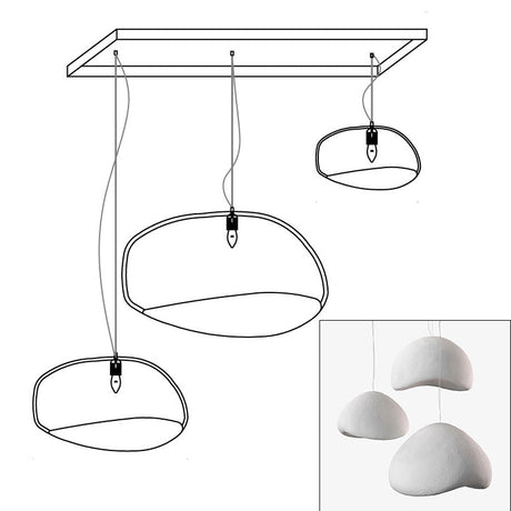 khmara Rough Combination Chandelier