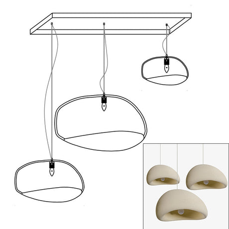 khmara Rough Combination Chandelier