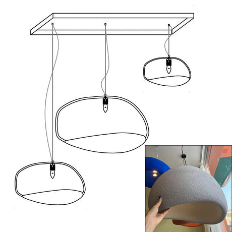 khmara Rough Combination Chandelier