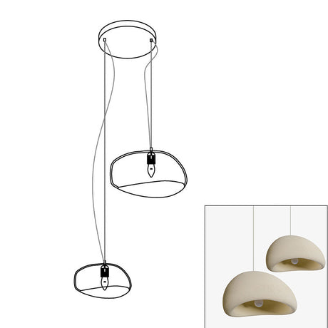 khmara Rough Combination Chandelier