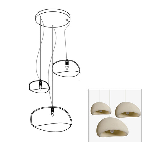 khmara Rough Combination Chandelier