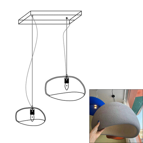 khmara Rough Combination Chandelier