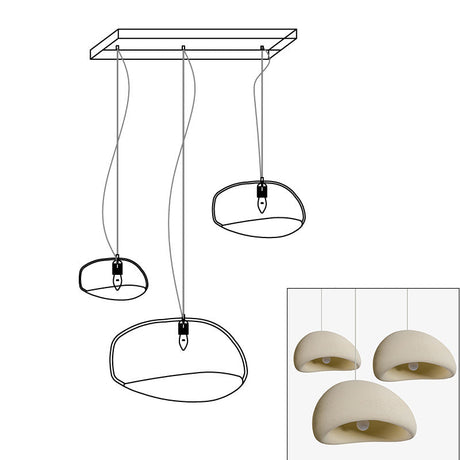 khmara Rough Combination Chandelier